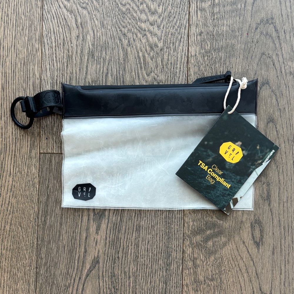 Gravel Clear TSA Compliant Bag